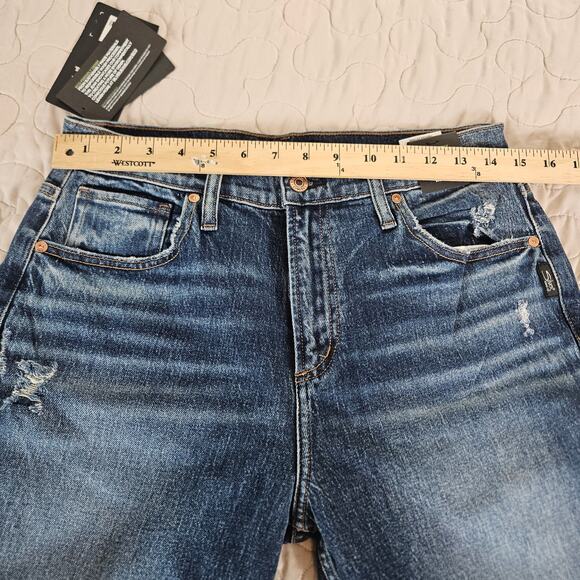 NWT Silver Frisco High Rise Straight Leg Jeans Sz 28 in Indigo - Picture 6 of 11